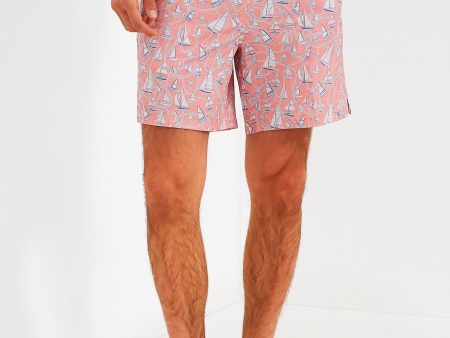 Peach Bloom Ropes and Boats Swim Trunks Online now