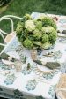 Cornflower Blue Palladio Garden Small Tablecloth For Discount