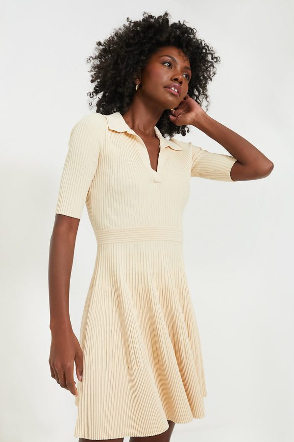 Almond Patricia Polo Mini Dress Hot on Sale