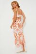 Off White Seashell Top & Long Skirt Set on Sale