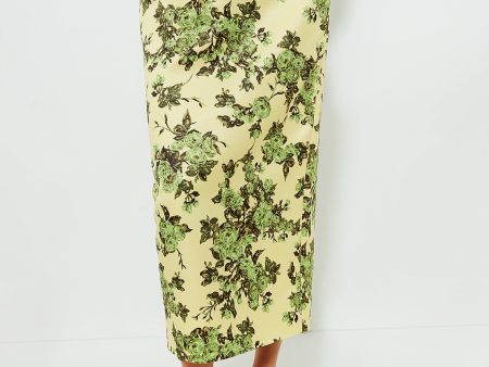 Centifolia Roses Green Lorelei Skirt Discount