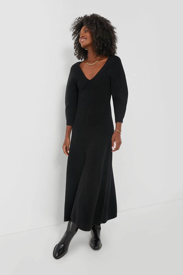 Black Blanca Midi Dress Online