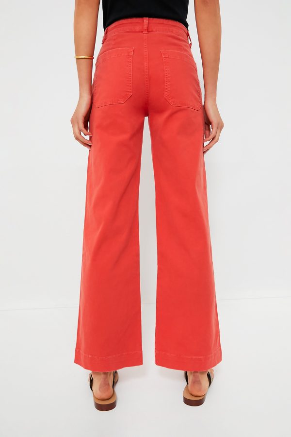 Anchor Red Sailor Pant Online Sale