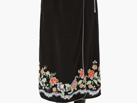 Peony Flora Border Dylan Skirt Online Sale