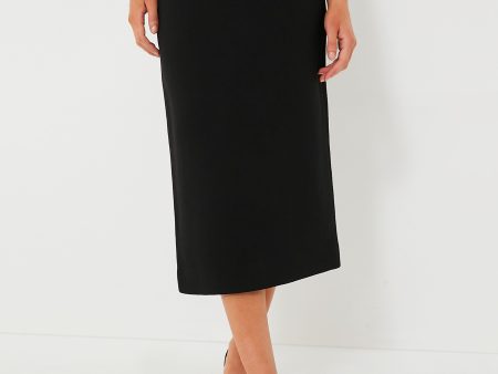 Black Yasmeen Midi Skirt Online