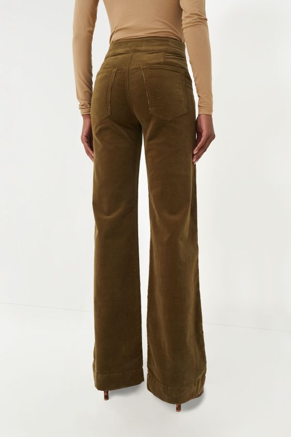 Army Corduroy Brighton Wide Leg Supply