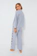 Blue Bree Binding Sleepwear Set on Sale