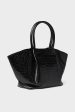 Black Croc New York Bag Online Hot Sale