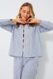 Blue Bree Binding Sleepwear Set on Sale