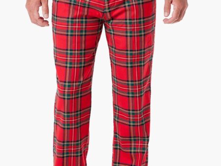 Royal Stewart Tartan Stretch Twill Harbor Pants (32  Inseam) Hot on Sale