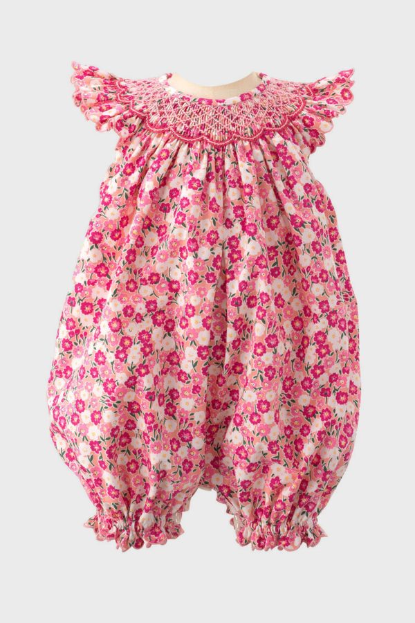 Carnation Smocked Babysuit Online