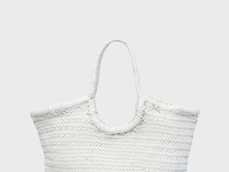 White Big Nantucket Basket Online now