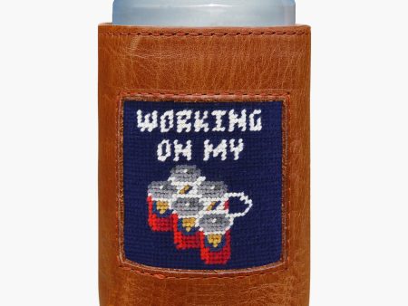 Working On My Six Pack Needlepoint Can Cooler Cheap