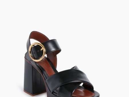 Black Lyna Heels For Discount