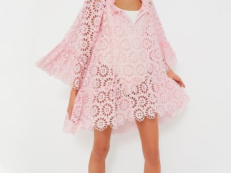 Baby Pink Dandelion Coverup Cheap