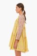 Yellow And Sand Ikat Swing Dress Sale