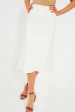 Wool White Arona Skirt Hot on Sale