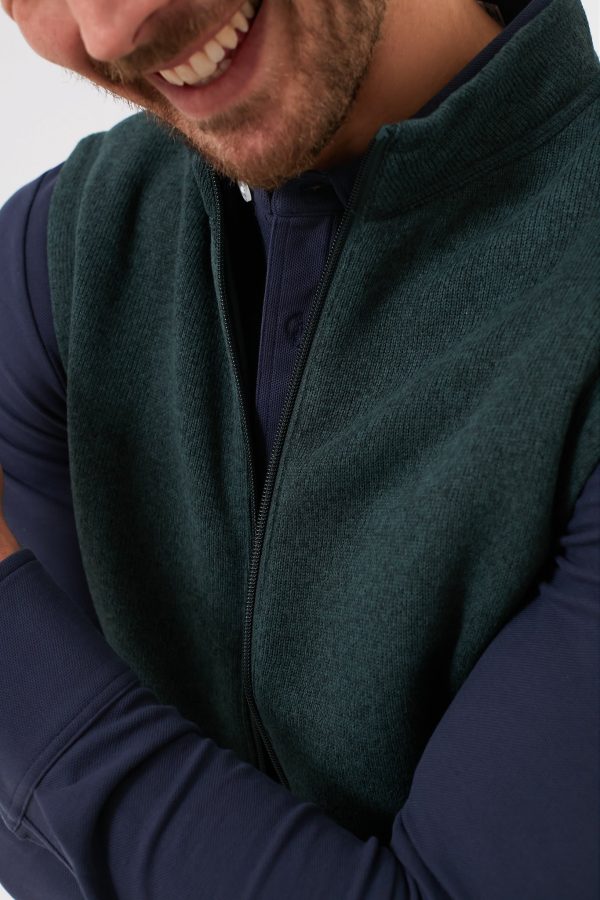 Balsam Crown Sweater Fleece Vest Hot on Sale