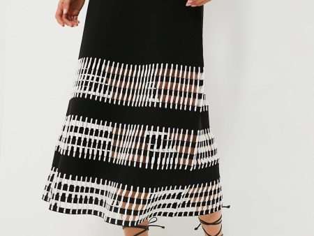 Black Simone Skirt Hot on Sale