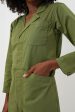 Army Green Standard Jumpsuit Hot on Sale