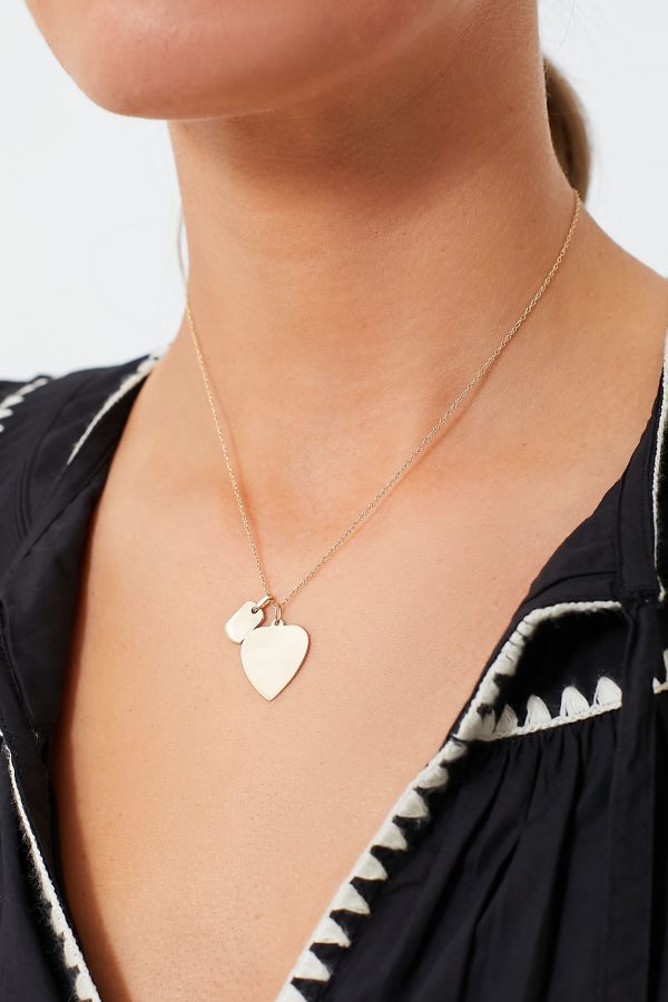 14k Heart Pendant Charm For Cheap