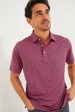 Sport Navy Red Hales Performance Jersey Polo Hot on Sale