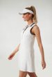 White and Black Sterling Tennis Dress For Sale