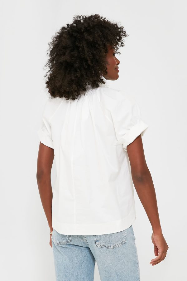 White Franka Top Online Sale