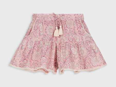 Pink Daisy Garden Alambra Shorts Online Sale