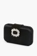 Black Emmy Crystal Trim Clutch Supply