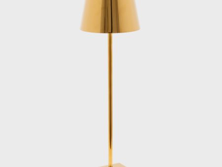 Glossy Gold Poldina Pro Table Lamp For Cheap