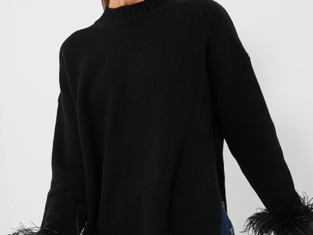 Black Agatha Wool Sweater Cheap