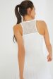 White Cane Ellen Racerback Tank Cheap