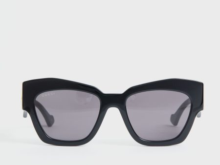 Black Rectangle Sunglasses Online