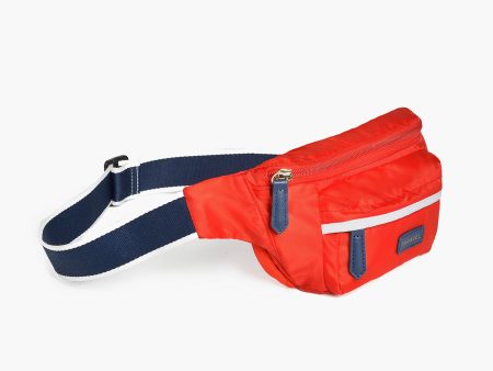 Bebop Red Fold Up Belt Bag For Sale