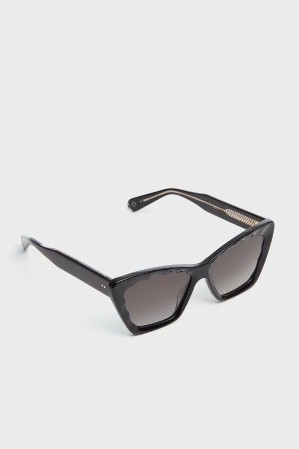 Black Brigitte Sunglasses Hot on Sale