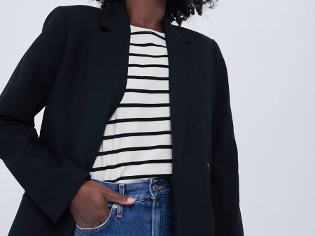 Black Kaia Blazer For Discount