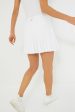 White 15 Inch Williams Tennis Skirt Online Hot Sale