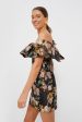 Black Birds of Paradise Vera Dress For Sale