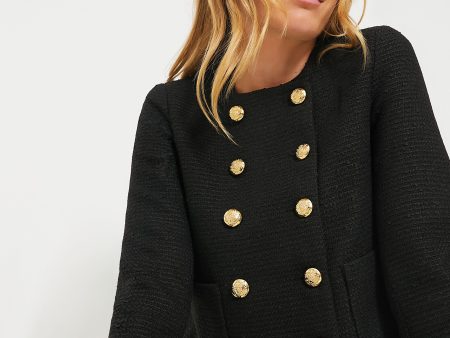 Black Tweed Marais Jacket Discount