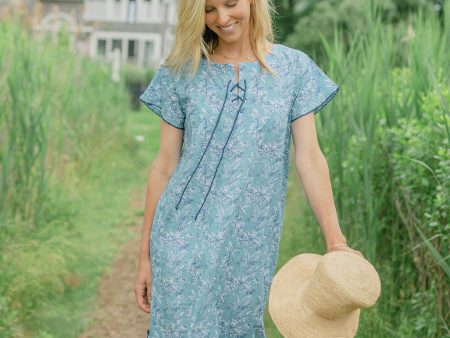 Safari Toile Long Caftan Cheap