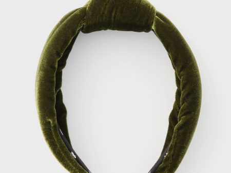 Alpine Velvet Knotted Headband For Discount