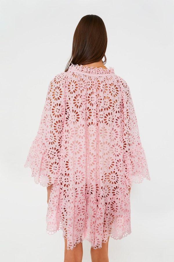 Baby Pink Dandelion Coverup Cheap