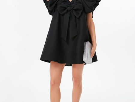 Black Brooke Mini Dress Online Hot Sale