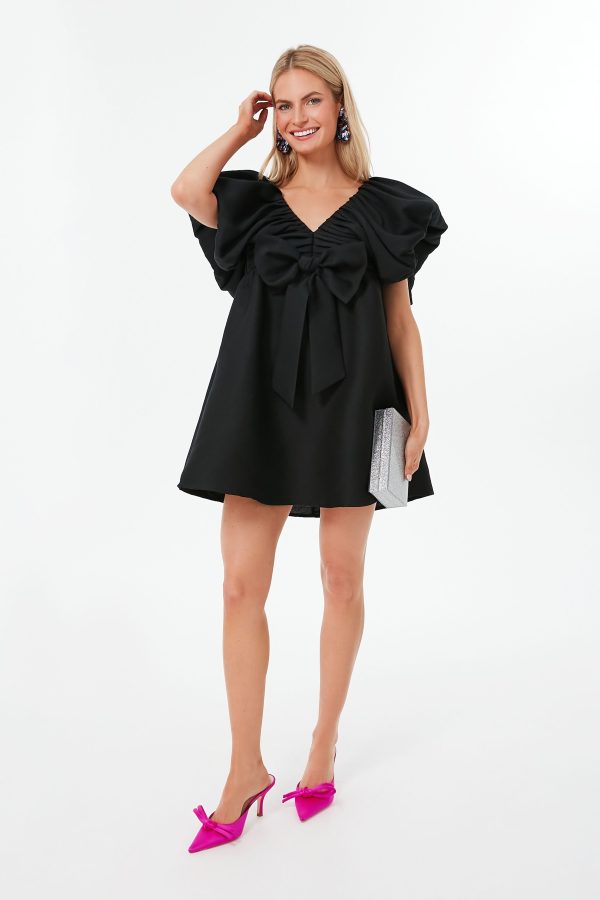 Black Brooke Mini Dress Online Hot Sale