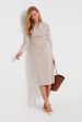 Acorn and White Wright Dress Sale