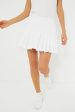 White 15 Inch Williams Tennis Skirt Online Hot Sale