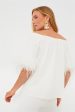 White Feather Miranda Off The Shoulder Blouse Discount