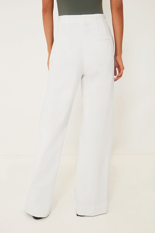 Bianco Cacao Pants Online Sale