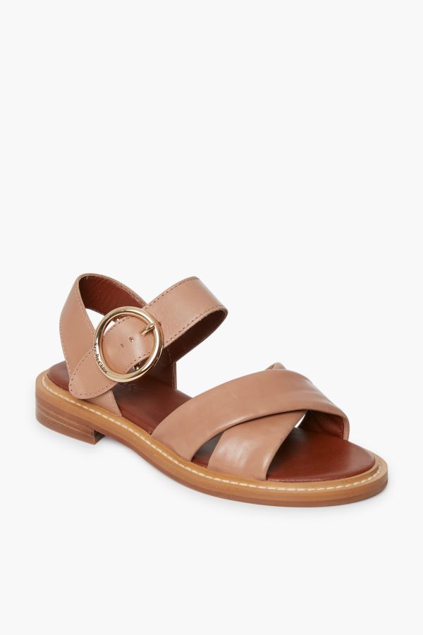 Beige Lyna Sandals Online Sale